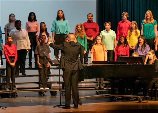 2023 All County Chorus Students Performing